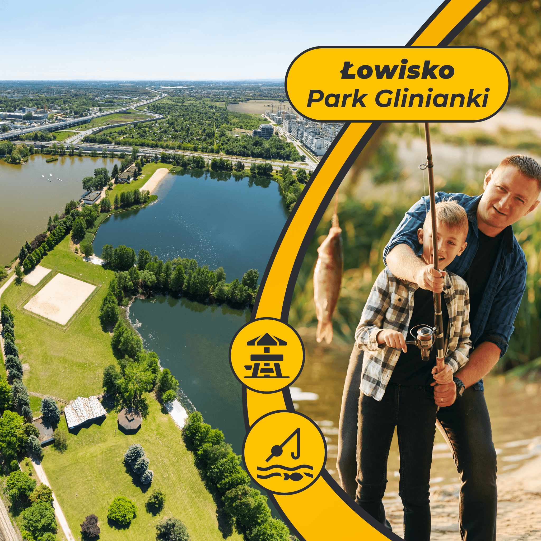 ŁOWISKO Park Glinianki 1d