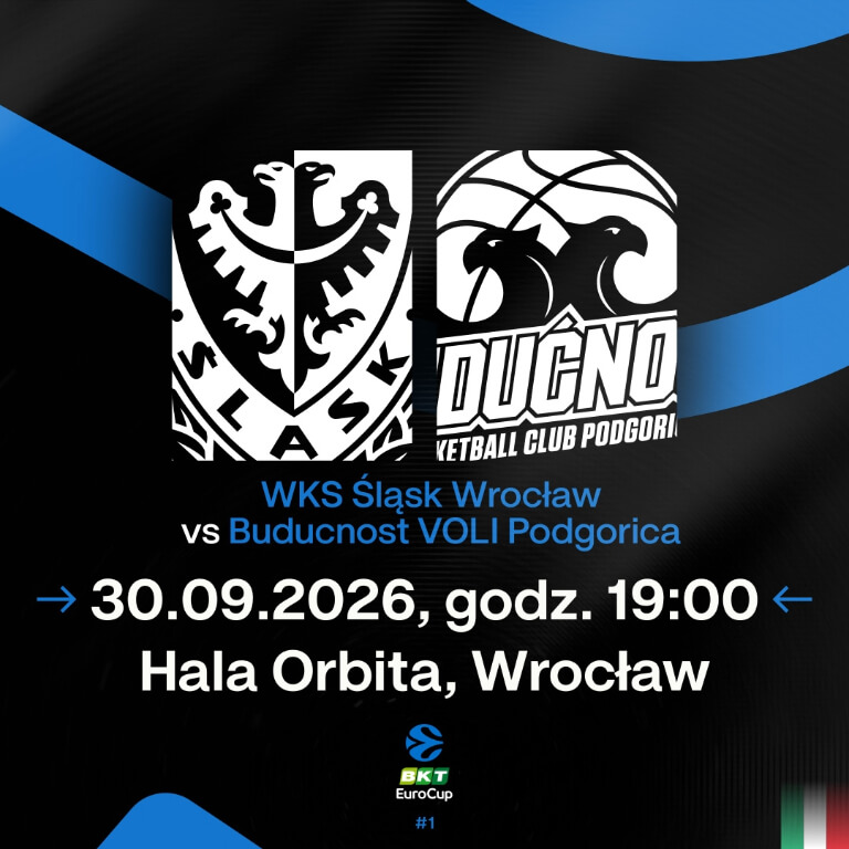 WKS Śląsk Wrocław vs Budocnost VOLI Podgorica