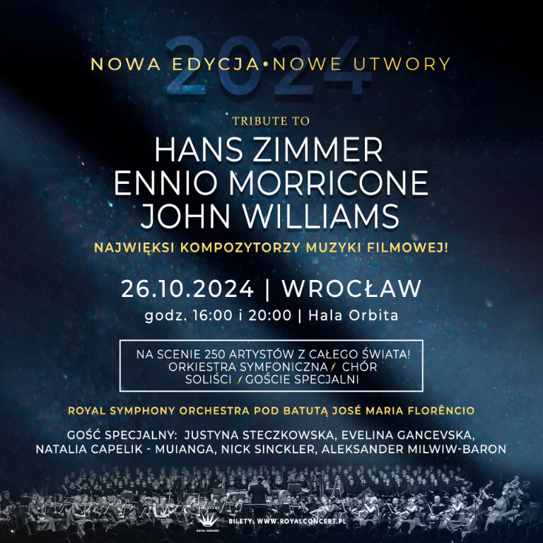 Tribute to Hans Zimmer, Ennio Morricone, John Williams 2024